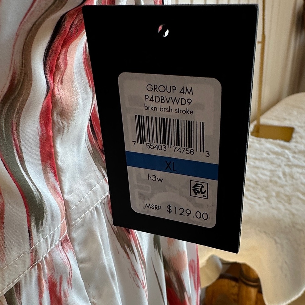 Elegant Multicolor Sleeveless Dress - Picture 5 of 5